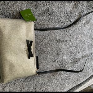 Kate Spade Silver Shoulder Bag